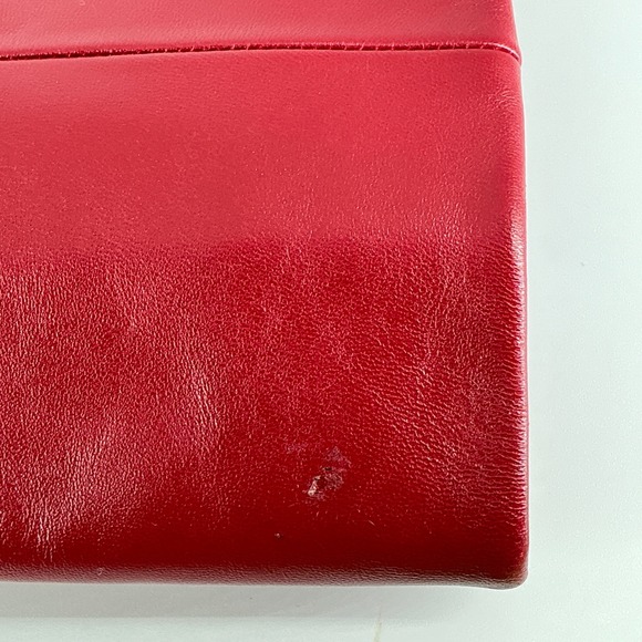 Steve Madden Size 6 Smith NEW Red Leather Foldover Pointed Stiletto Boots $200 - Picture 13 of 16